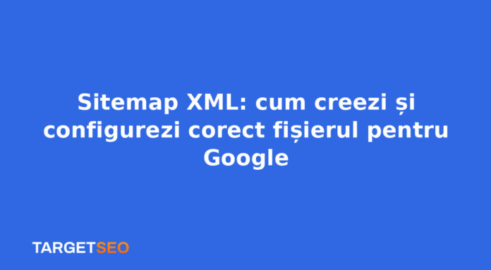 Sitemap XML: cum creezi și configurezi corect fișierul pentru Google